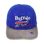 NFL (Eastport) - Buffalo Bills Embroidered Spell-Out Snapback Hat 1990s OSFA Vintage Retro