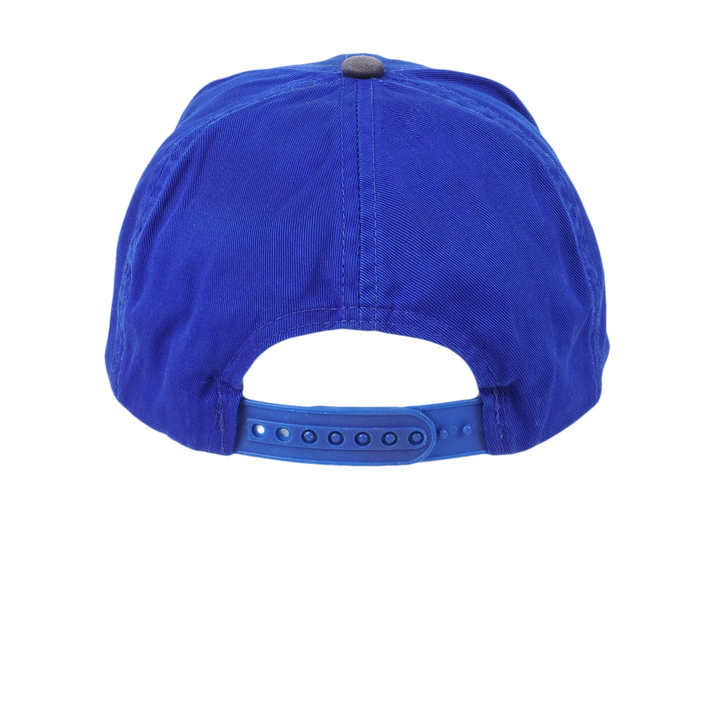 NFL (Eastport) - Buffalo Bills Embroidered Spell-Out Snapback Hat 1990s OSFA Vintage Retro