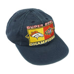 NFL (Sports Specialties) - Denver Broncos Super Bowl XXXII Champions Strapback Hat 1998 OSFA Vintage Retro
