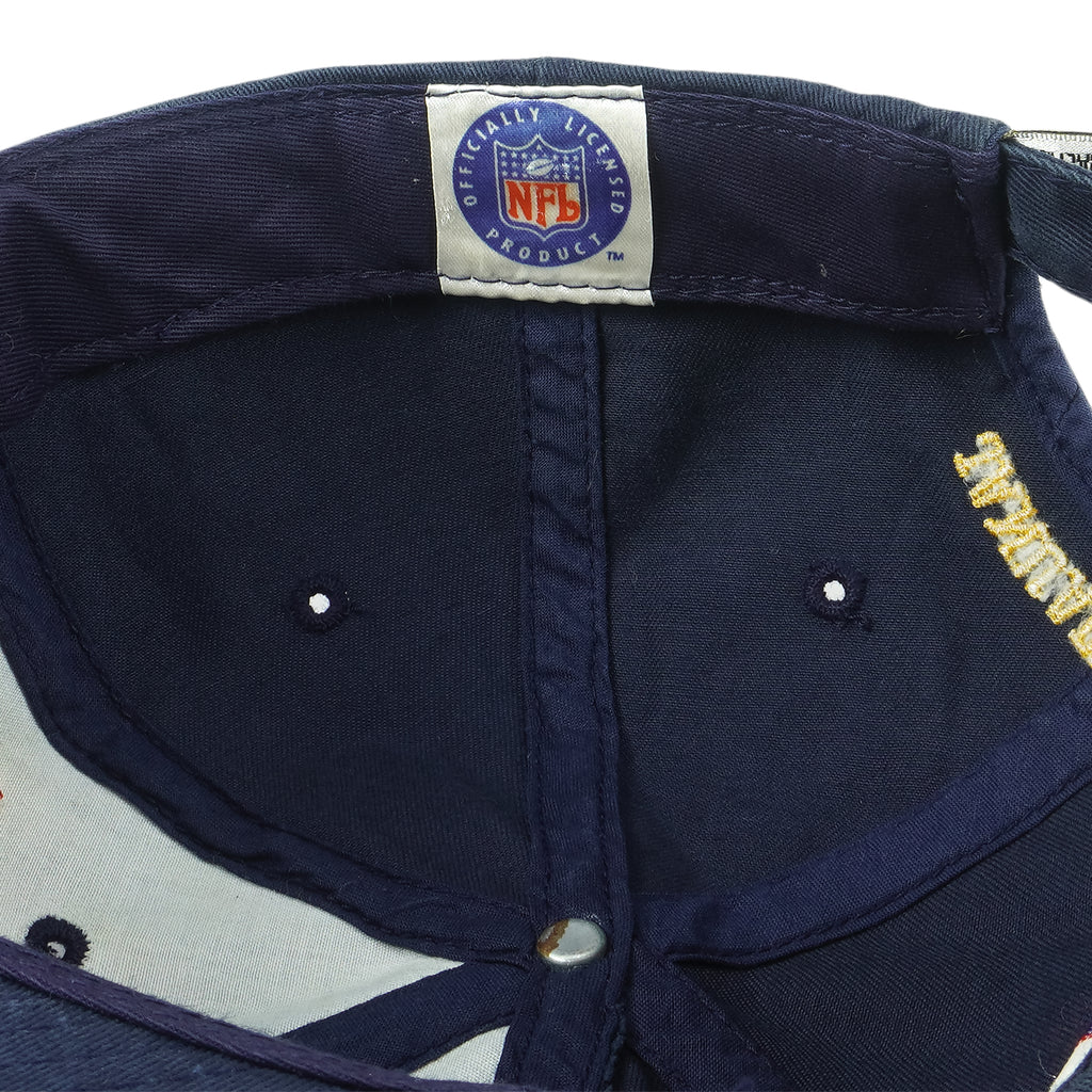 NFL (Sports Specialties) - Denver Broncos Super Bowl XXXII Champions Strapback Hat 1998 OSFA Vintage Retro