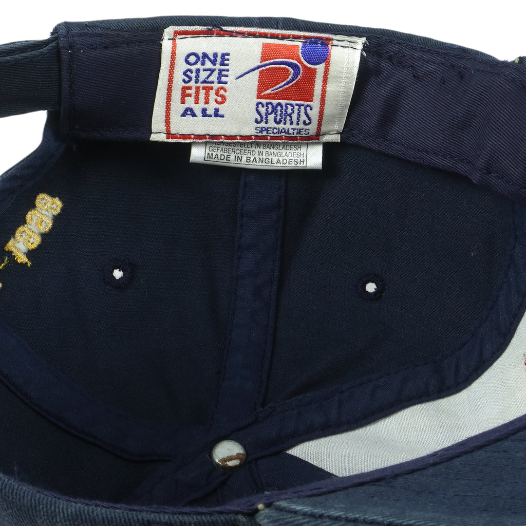 NFL (Sports Specialties) - Denver Broncos Super Bowl XXXII Champions Strapback Hat 1998 OSFA Vintage Retro