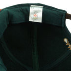 Vintage - Green with Plaid Team Canada Lillehammer 94 Olympics Suede Strapback Hat 1994 OSFA