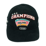 NBA (Puma) - San Antonio Spurs 99 Champs Embroidered Strapback Hat 1999 OSFA Vintage Retro