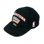 NBA (Puma) - San Antonio Spurs 99 Champs Embroidered Strapback Hat 1999 OSFA Vintage Retro
