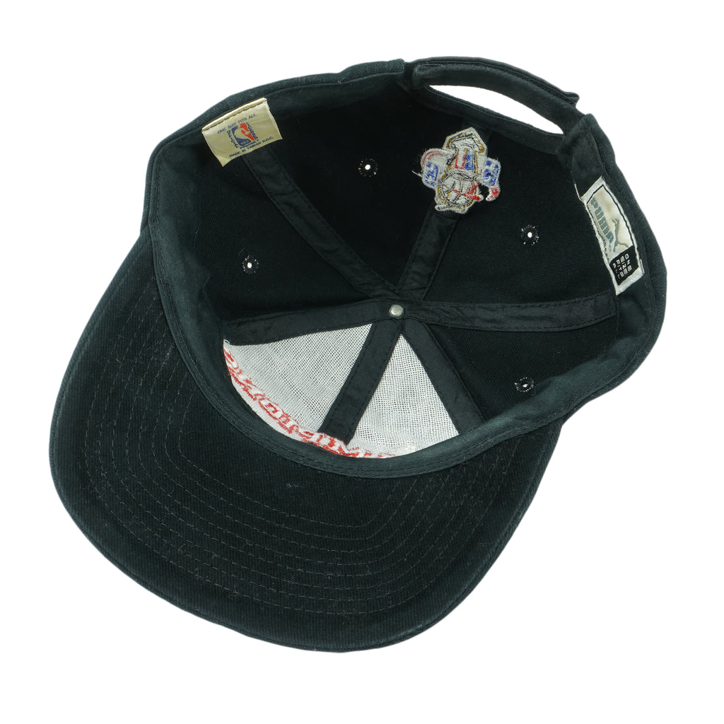 NBA (Puma) - San Antonio Spurs 99 Champs Embroidered Strapback Hat 1999 OSFA Vintage Retro