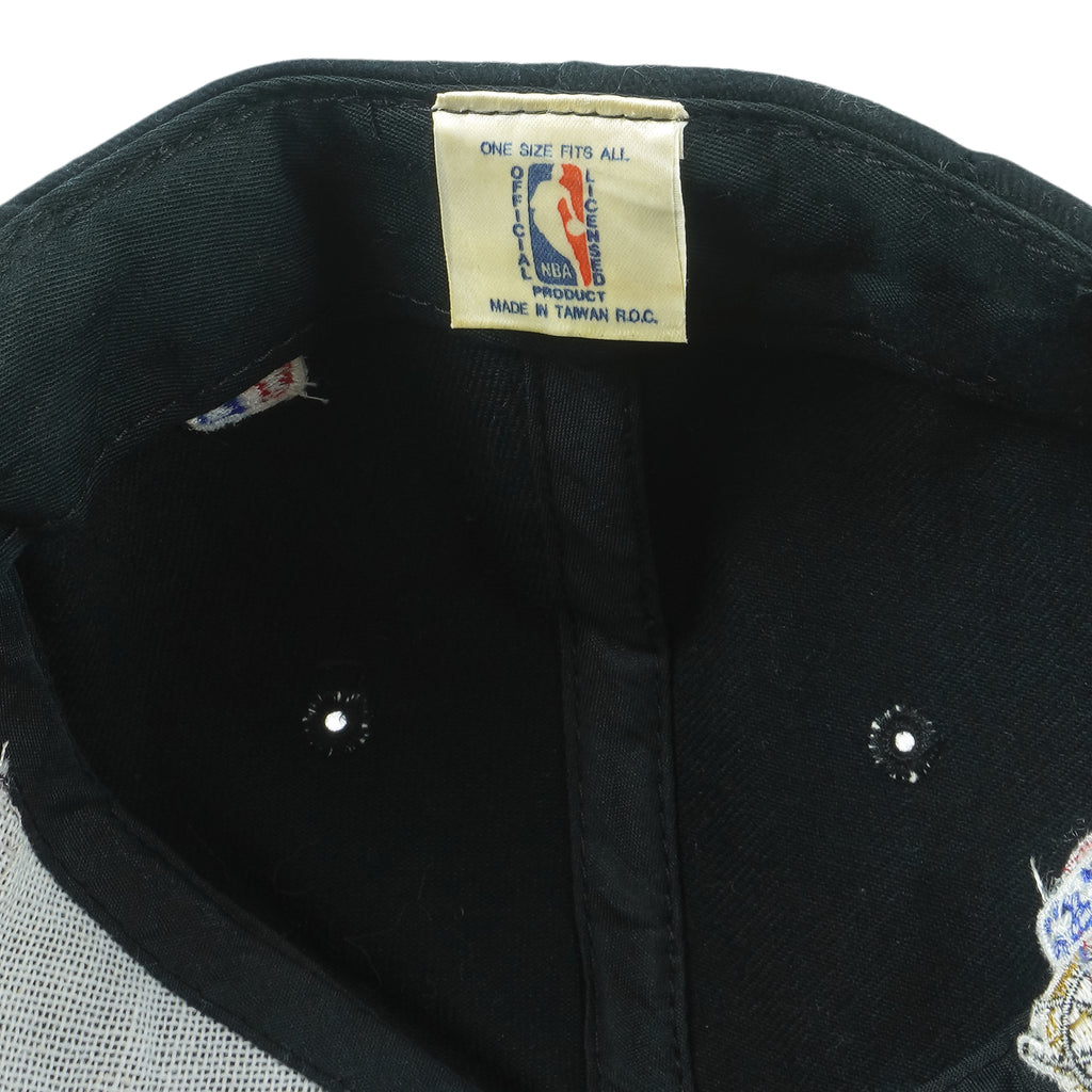 NBA (Puma) - San Antonio Spurs 99 Champs Embroidered Strapback Hat 1999 OSFA Vintage Retro