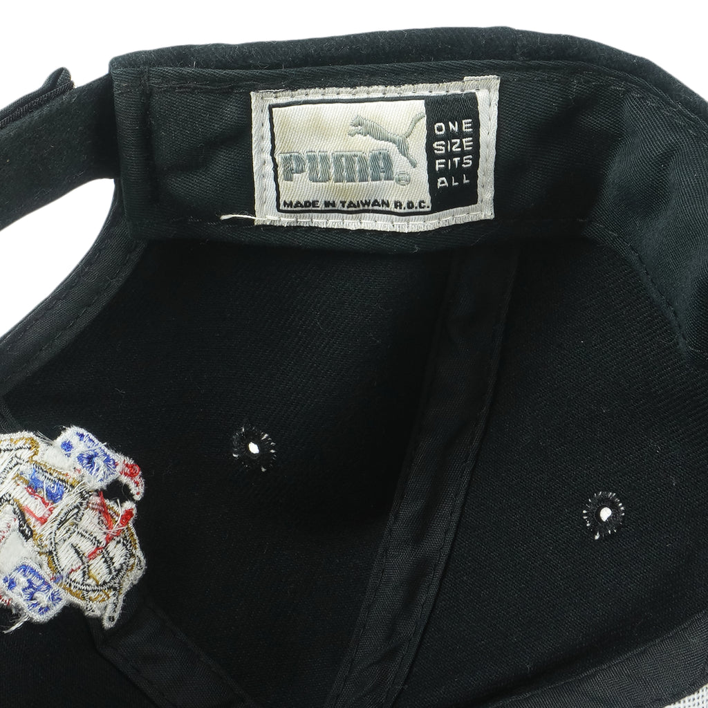 NBA (Puma) - San Antonio Spurs 99 Champs Embroidered Strapback Hat 1999 OSFA Vintage Retro