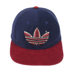 Adidas - 3D Puff Embroidered Big Logo Snapback Hat 1990s OSFA