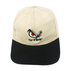 Vintage (No Fear) - Embroidered Owl Eyes Strapback Hat 1990s OSFA