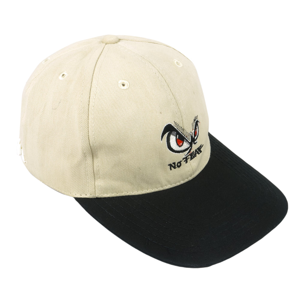 Vintage (No Fear) - Embroidered Owl Eyes Strapback Hat 1990s OSFA