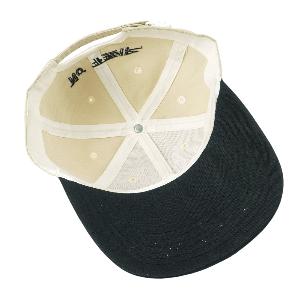 Vintage (No Fear) - Embroidered Owl Eyes Strapback Hat 1990s OSFA