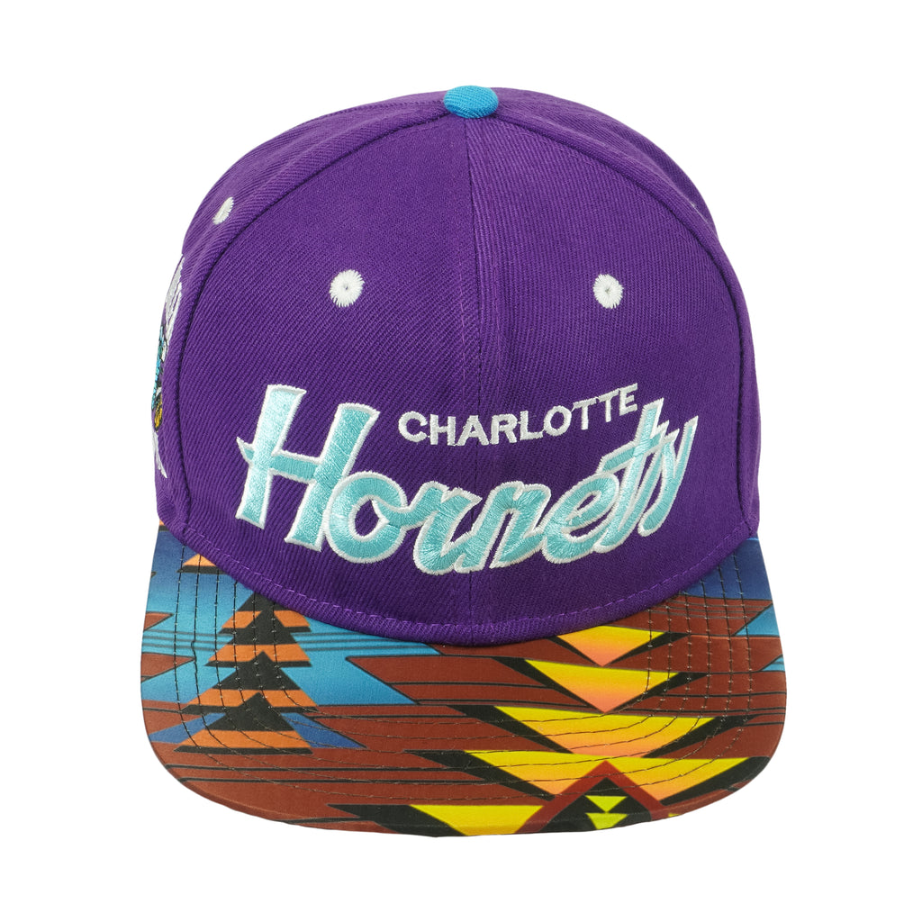 NBA (Mitchell & Ness) - Charlotte Hornets Hardwood Classics Snapback Hat OSFA Vintage Retro Basketball