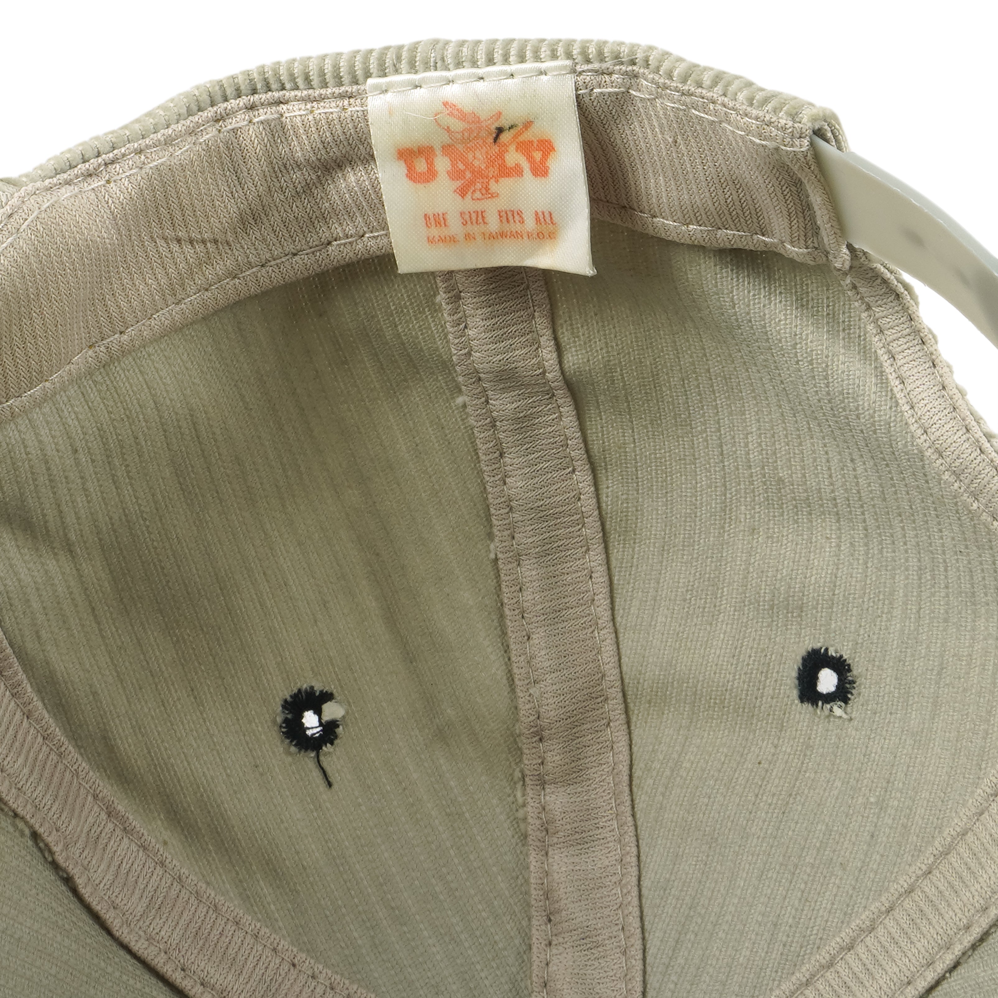 NCAA (UNLV) - University of Nevada Las Vegas Rebels Corduroy Snapback Hat 1990s OSFA Vintage Retro
