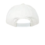 Reebok - White Embroidered Logo Snapback Hat 1990s OSFA Vintage Retro