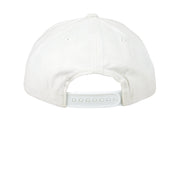Reebok - White Embroidered Logo Snapback Hat 1990s OSFA Vintage Retro