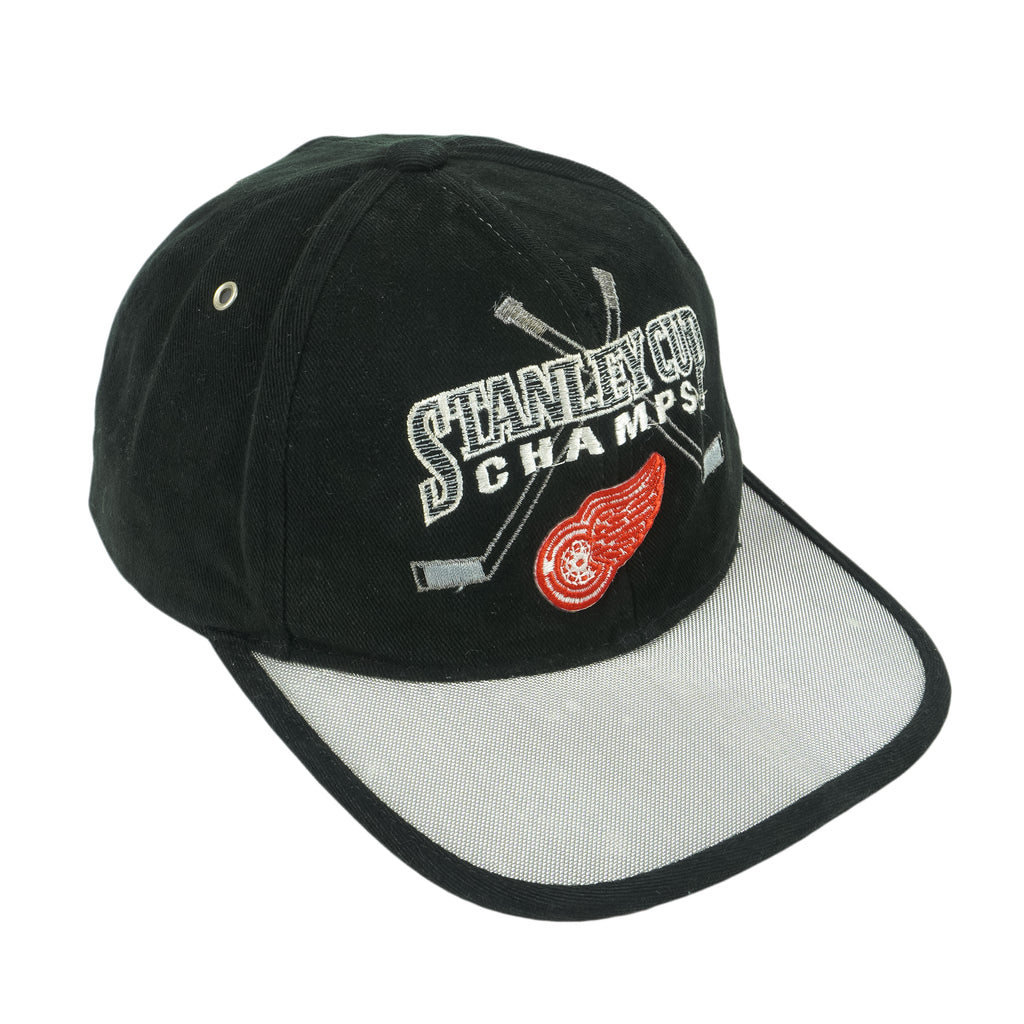 Starter - NHL Detroit Red Wings Stanley Cup Champs Embroidered Snapback Hat 1998 OSFA