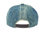 Marlboro - Embroidered Denim Snapback Hat 1990s OSFA Vintage Retro
