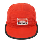 Marlboro - Adventure Team Embroidered Strapback Hat 1990s OSFA Vintage Retro