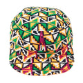 Vintage (Dedo C&C) - Geometric Pattern Fly Make The Jump Korean Strapback Hat OSFA