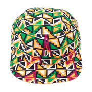 Vintage (Dedo C&C) - Geometric Pattern Fly Make The Jump Korean Strapback Hat OSFA