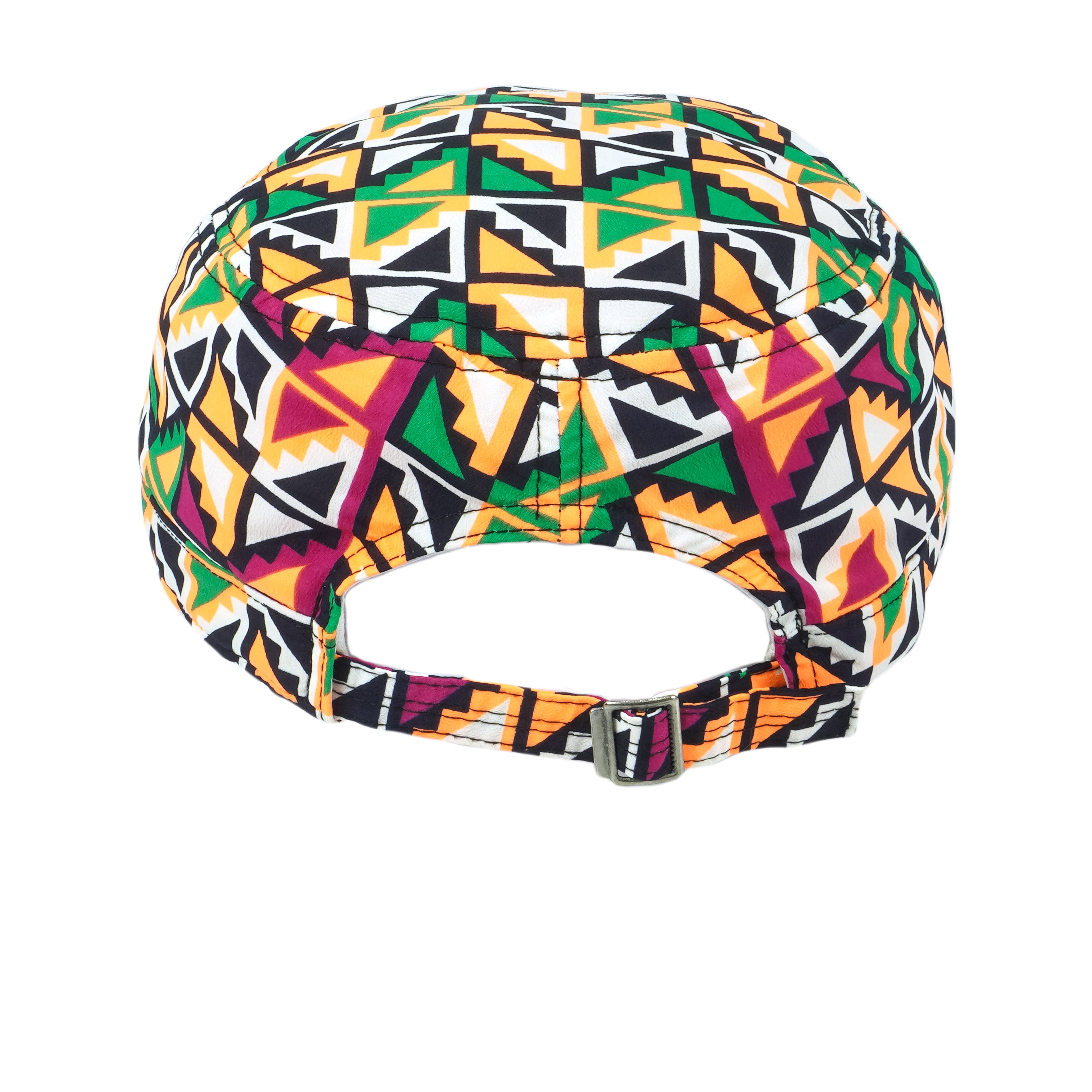 Vintage (Dedo C&C) - Geometric Pattern @Fly Make The Jump Korean Strapback Hat OSFA