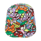 Vintage - Cartoon Pattern Boy! Boy! Strapback Hat OSFA