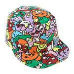 Vintage - Cartoon Pattern Boy! Boy! Strapback Hat OSFA