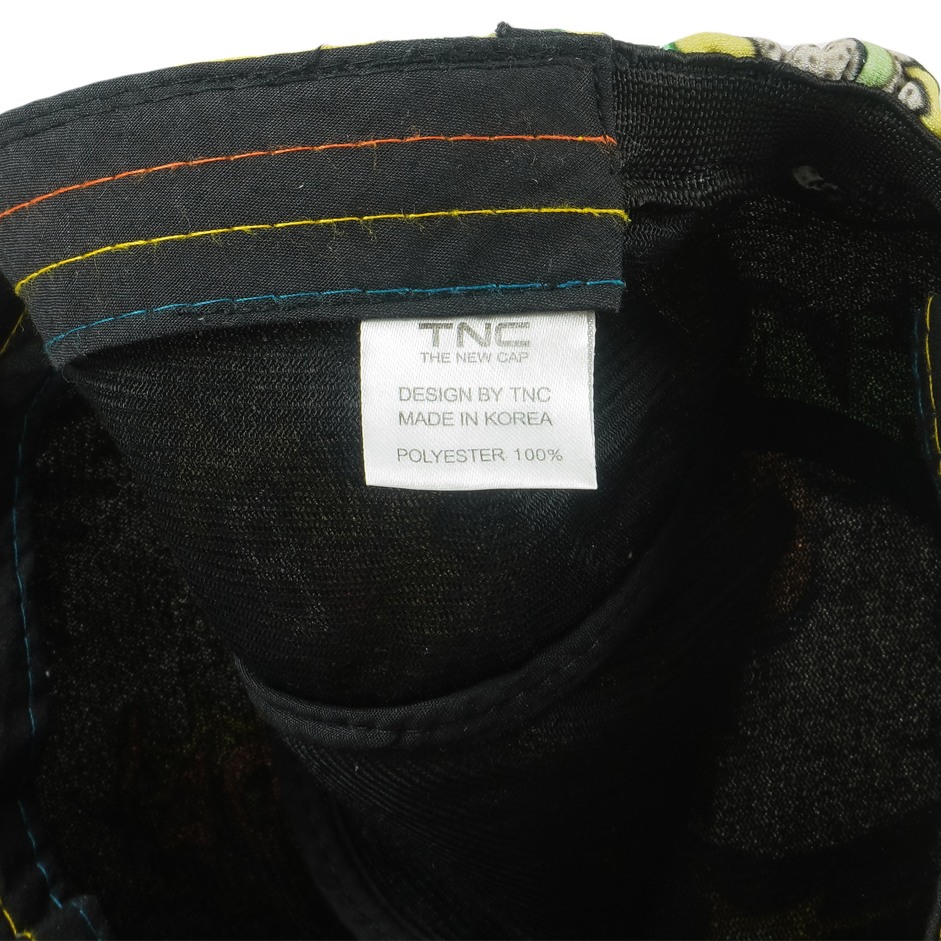 Vintage (TNC) - Superhero Cartoon Exclamations Patterned Fitted Hat Flexible