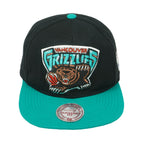 NBA (Mitchell & Ness) - Vancouver Grizzlies Adjustable Hat 1990s OSFA Vintage Retro Basketball