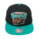 NBA (Mitchell & Ness) - Vancouver Grizzlies Adjustable Hat 1990s OSFA Vintage Retro Basketball