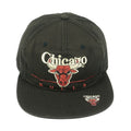 NBA (Twins Enterprise) - Chicago Bulls Embroidered Snapback Hat 1990s OSFA Vintage Retro Spell-Out