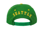 NBA (AJD) - Seattle Supersonics Embroidered Snapback Hat 1990s OSFA Vintage Retro