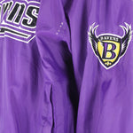 Starter - Baltimore Ravens Pullover Windbreaker 1990s X-Large Vintage Retro Football