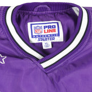 Starter - Baltimore Ravens Pullover Windbreaker 1990s X-Large Vintage Retro Football