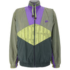 Nike - Supreme Court Gray Tag Zip-Up Windbreaker 1980s Medium Vintage Retro