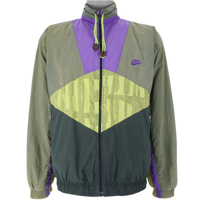 Nike - Supreme Court Gray Tag Zip-Up Windbreaker 1980s Medium