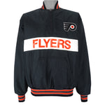 NHL (DeLong) - Philadelphia Flyers 1/4 Zip Jacket 1990s X-Large