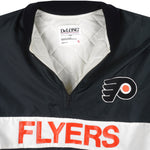 NHL (DeLong) - Philadelphia Flyers 1/4 Zip Jacket 1990s X-Large Vintage Retro Hockey