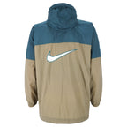 Nike -1/4 Zip Hooded Pullover Windbreaker 1990s Small Vintage Retro