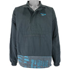 Reebok - Green 1/4 Zip Windbreaker 1990s X-Large Vintage Retro