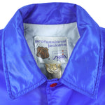 NHL - Quebec Nordiques Satin Jacket 1990s Large Vintage Retro Hockey