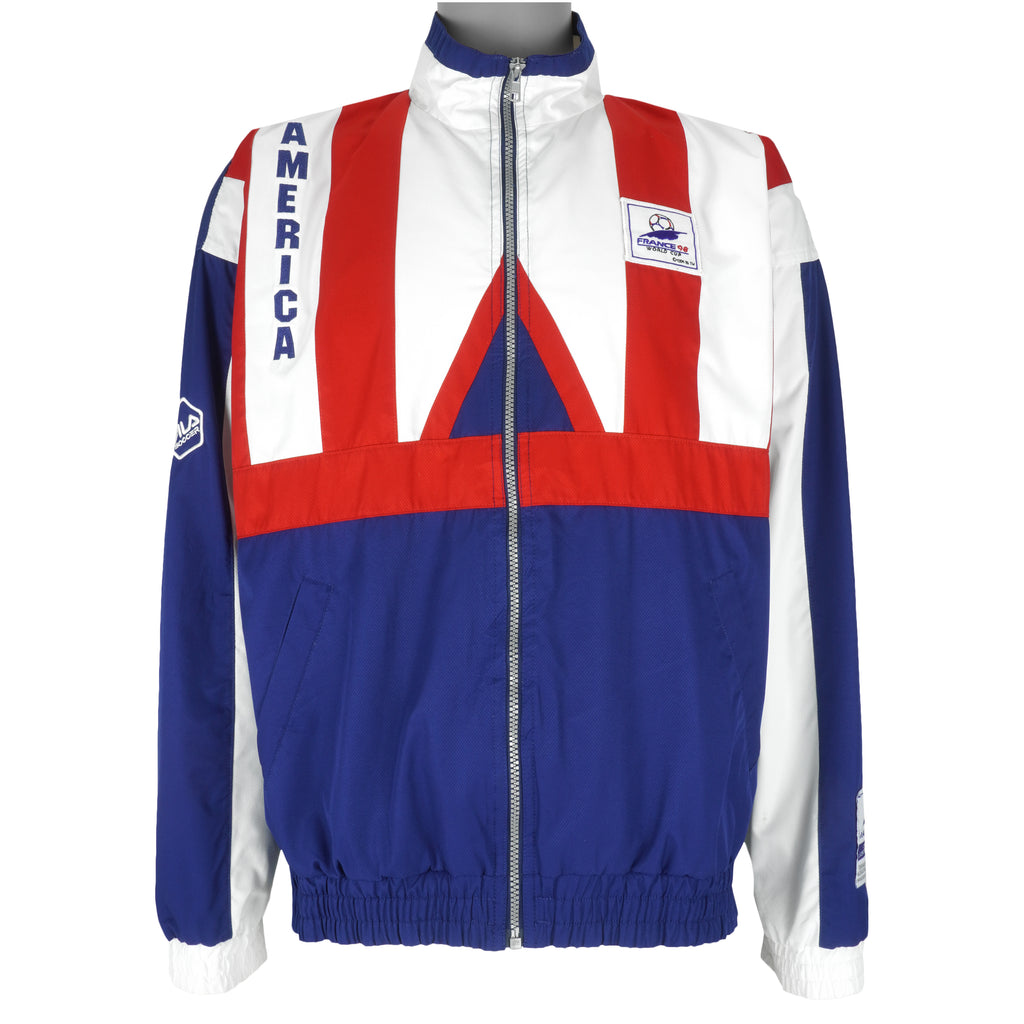 FILA - Team America France World Cup Jacket 1998 Medium Vintage Retro