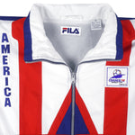 FILA - Team America France World Cup Jacket 1998 Medium Vintage Retro