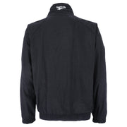 Reebok - Black Kamikaze Embroidered Windbreaker 1990s Large Vintage Retro