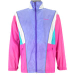 Reebok - Embroidered Zip-Up Windbreaker 1990s Large Vintage Retro