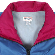 Reebok - Boundless Embroidered Zip-Up Windbreaker 1990s Large Vintage Retro