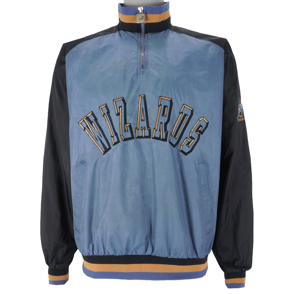 NBA (Chalk Line) - Washington Wizards Windbreaker 1990s Medium Vintage Retro Basketball