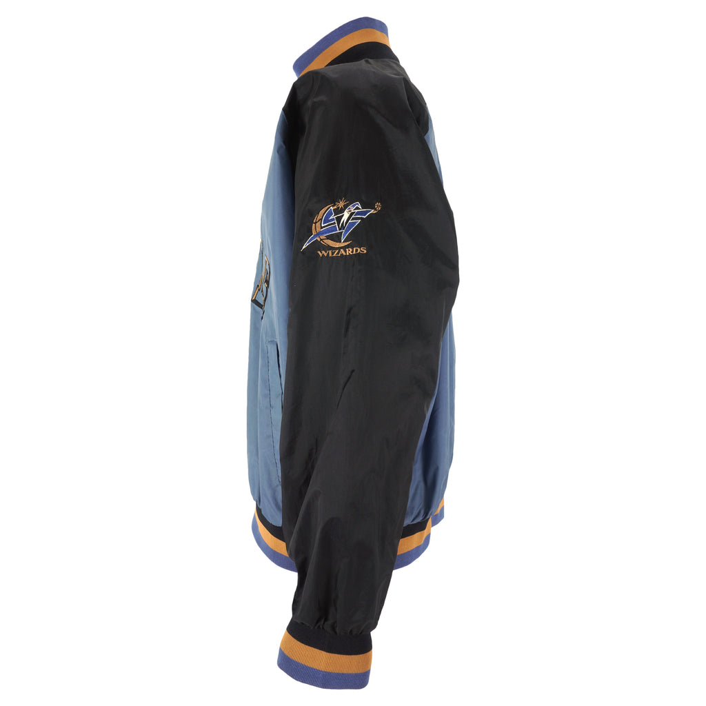 NBA (Chalk Line) - Washington Wizards Windbreaker 1990s Medium Vintage Retro Basketball