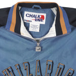 NBA (Chalk Line) - Washington Wizards Windbreaker 1990s Medium Vintage Retro Basketball