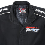 NASCAR - Snap-On Zip-Up Racing Jacket 1990s Large Vintage Retro